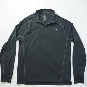 Paradox DriRelease Sz L Men's Long Sleeve 1/4 Zip Pullover Merino Blend